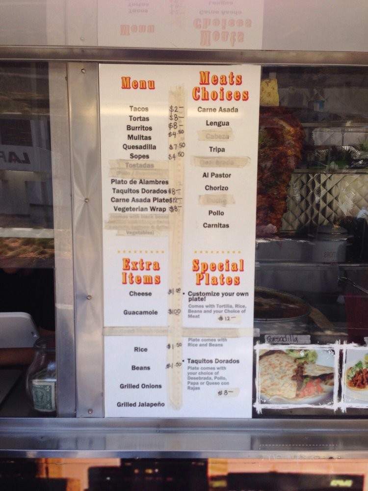 Taco City - Los Angeles, CA menu_pic
