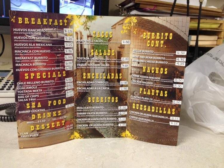 Nina's Food - Los Angeles, CA menu_pic