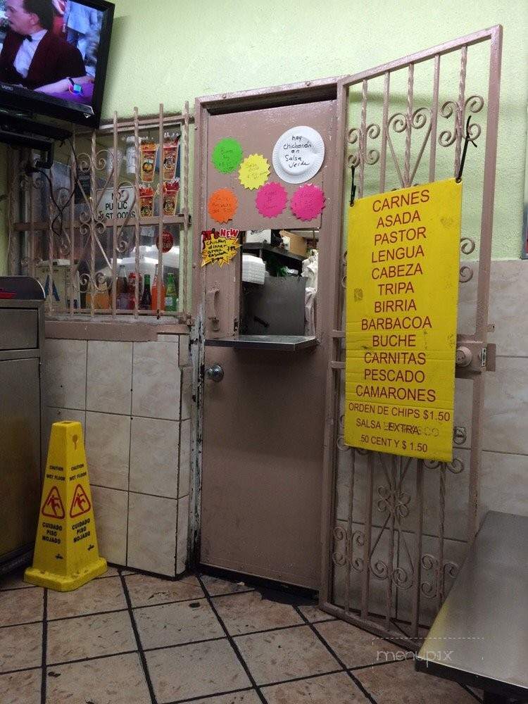 Senor Tacos - Los Angeles, CA menu_pic