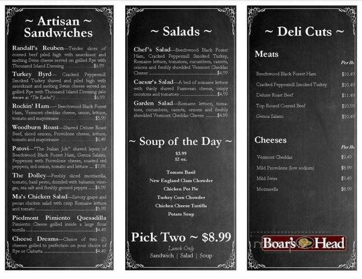 The Mad Bean - Madison, NC menu_pic