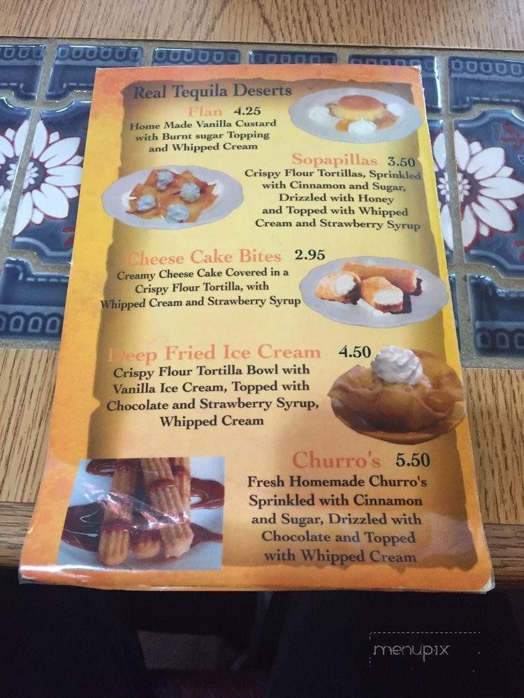 Real Tequila - Anacortes, WA menu_pic
