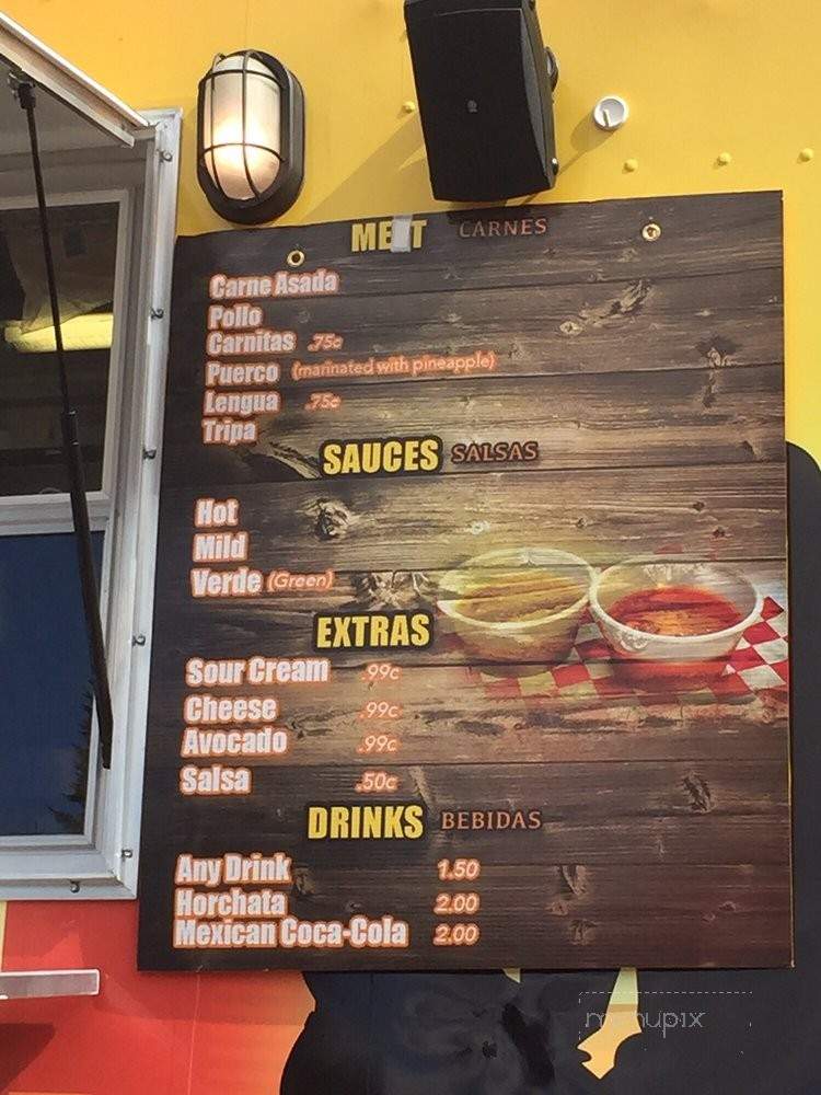 Boom Boom Tacos - Olympia, WA menu_pic