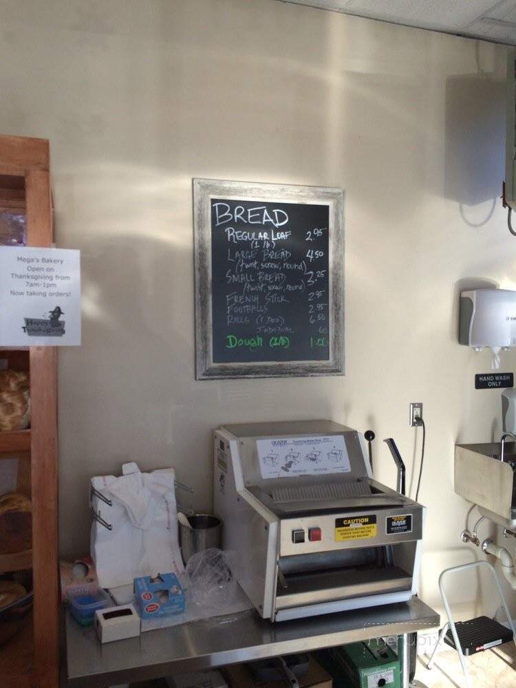 Mega's Bakery - Cranston, RI menu_pic