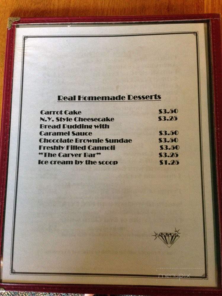 Diamond Cafe - Diamond, MO menu_pic