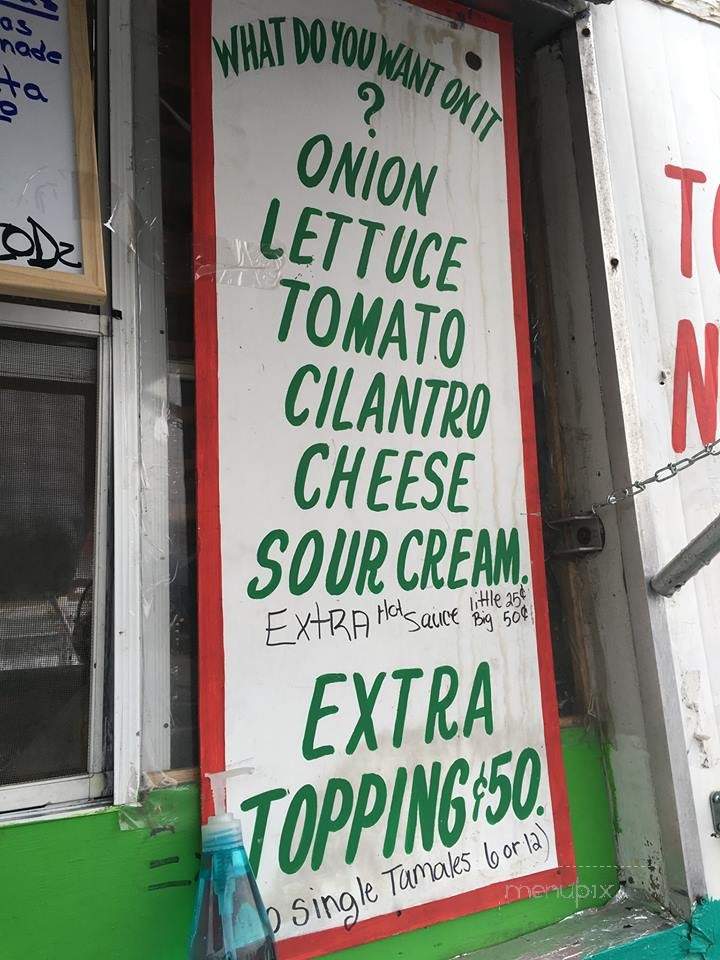 Antojitos Laredo - Toledo, OH menu_pic