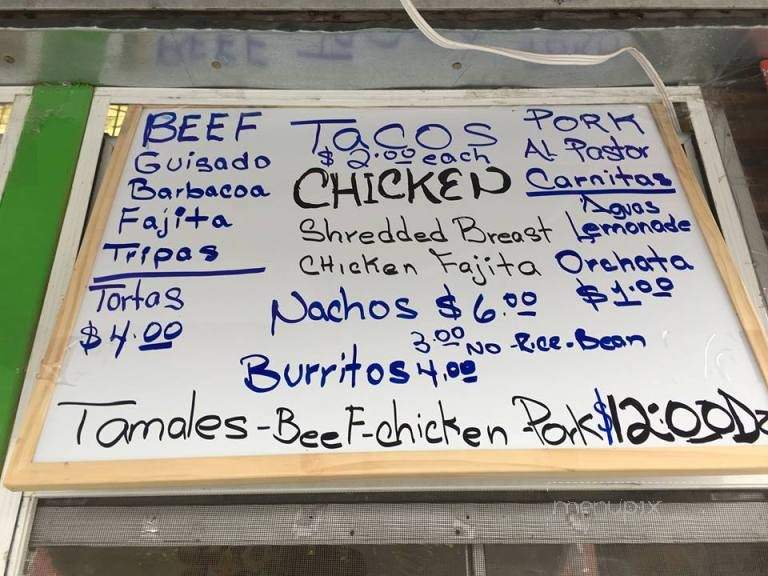 Antojitos Laredo - Toledo, OH menu_pic