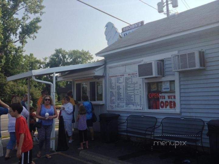 Browns Dairy Dock - Lakeside Marblehead, OH menu_pic