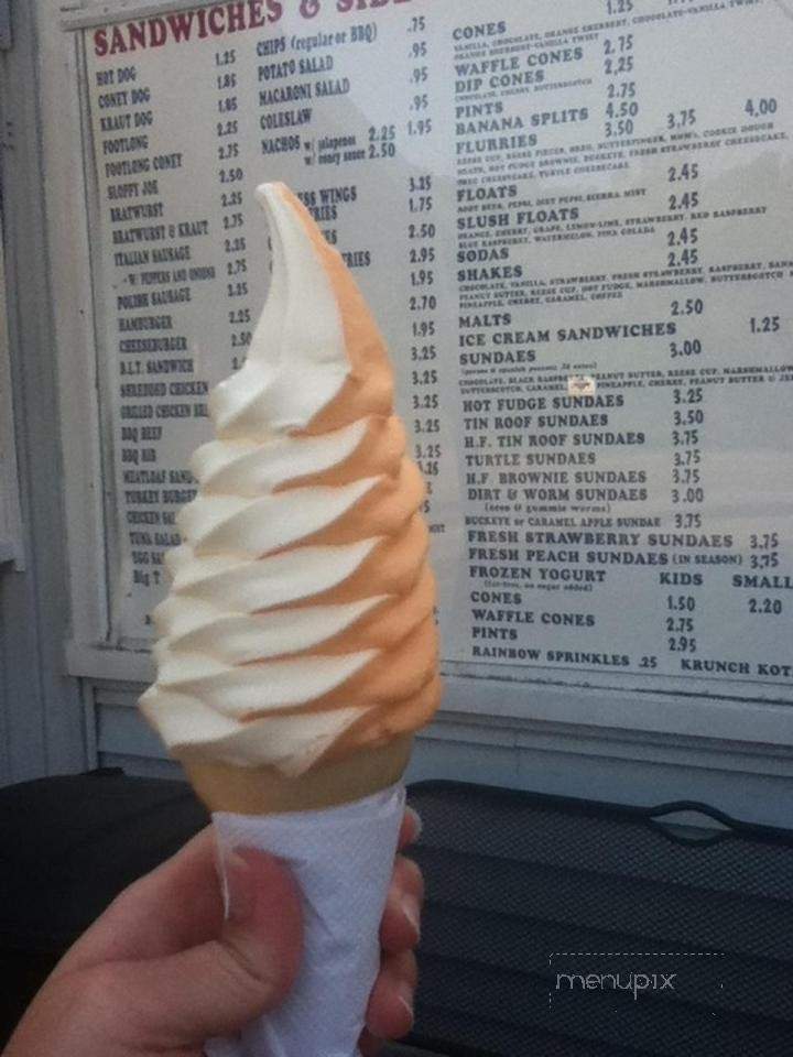 Browns Dairy Dock - Lakeside Marblehead, OH menu_pic