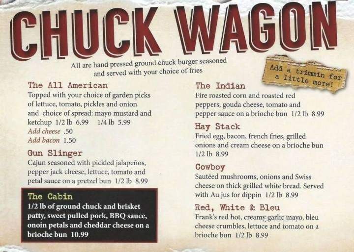 Log Cabin Tavern - Liberty Center, OH menu_pic