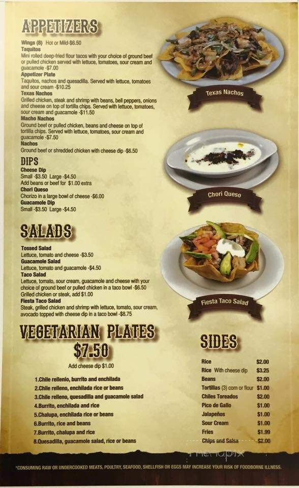 Los Magueyes - Milledgeville, GA menu_pic