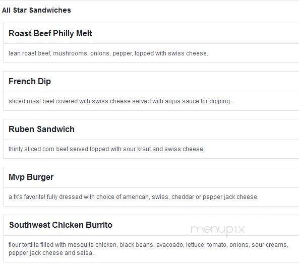 TKs Pub - Louisville, KY menu_pic