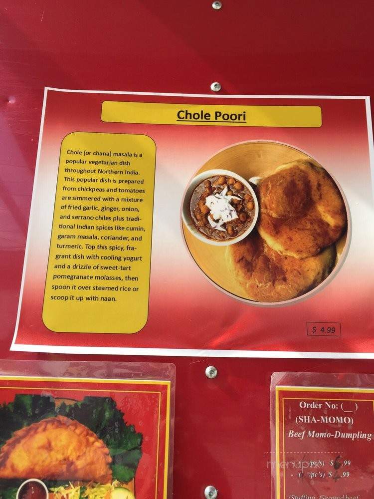 Momo House - Portland, OR menu_pic