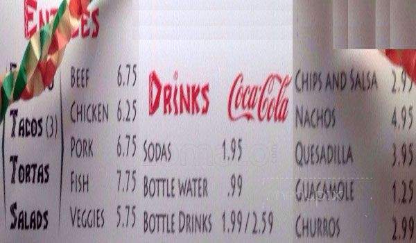 Casabrosa - San Leandro, CA menu_pic