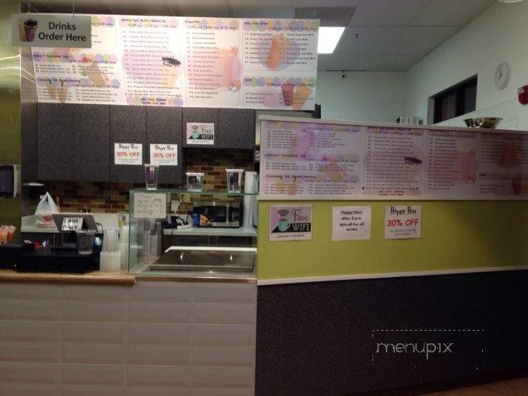 Tea Break - Fremont, CA menu_pic