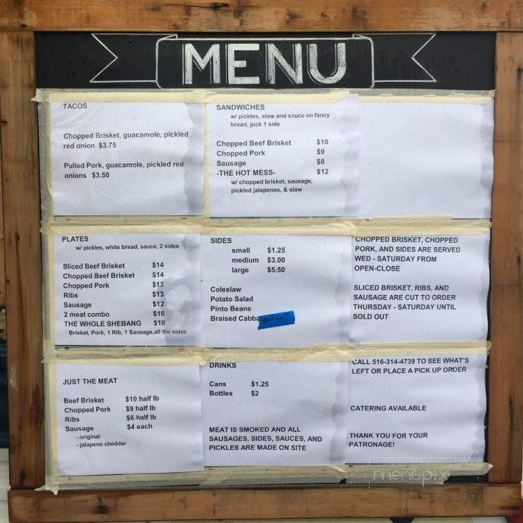 Matt's BBQ - Portland, OR menu_pic