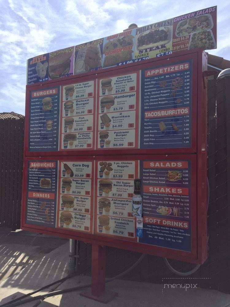 Best Burger Drive-In - Visalia, CA menu_pic