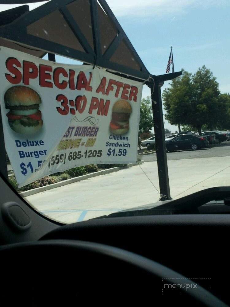 Best Burger Drive-In - Visalia, CA menu_pic