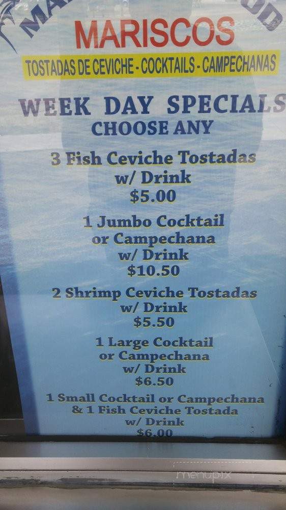 Marlin Seafood Mariscos - Pico Rivera, CA menu_pic