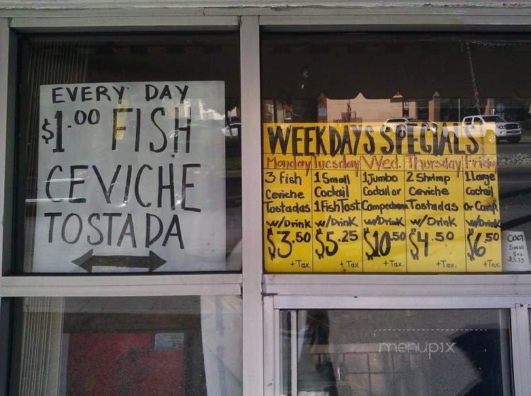 Marlin Seafood Mariscos - Pico Rivera, CA menu_pic