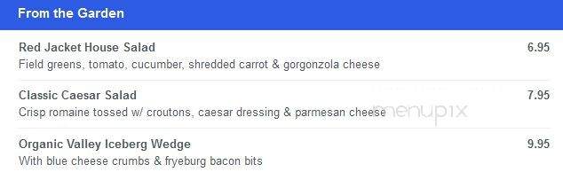 Champney's - North Conway, NH menu_pic