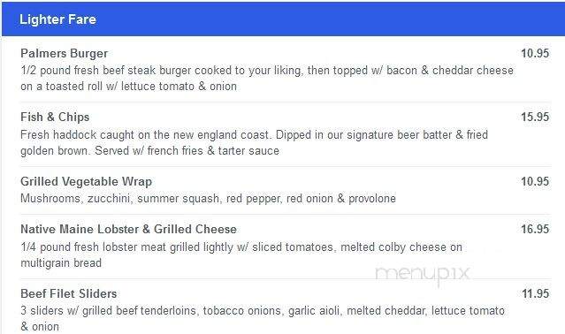 Champney's - North Conway, NH menu_pic