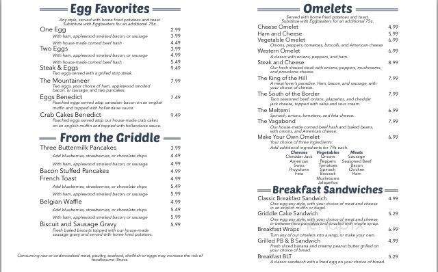 Barous' Family Restaurant - Concord, NH menu_pic