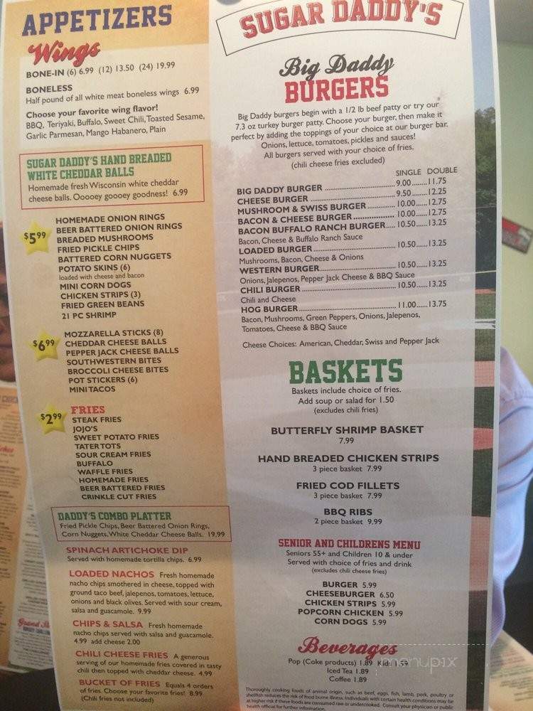 /250604801/Sugar-Daddys-Restaurant-North-Sioux-City-SD - North Sioux City, SD