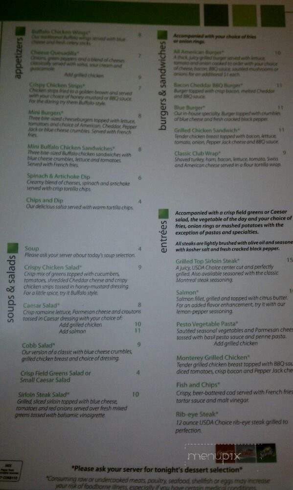 The Mesa Grill - La Mesa, CA menu_pic