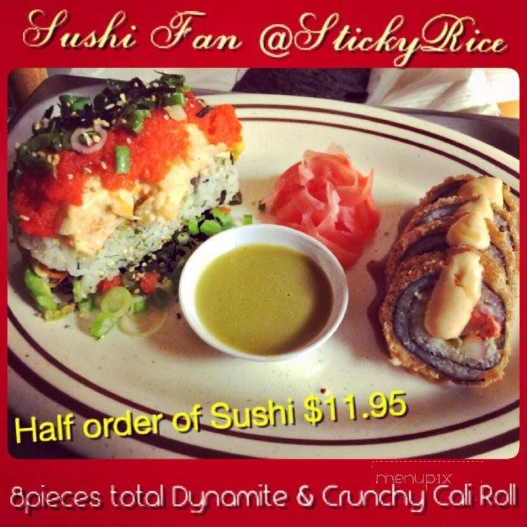 Sticky Rice Restaurant - Garden City, KS menu_pic