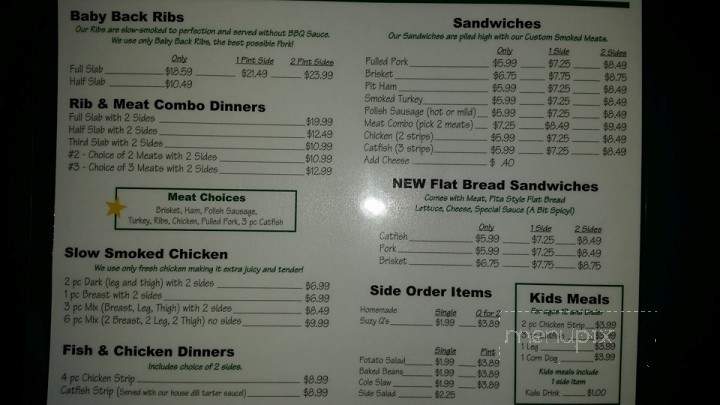 The Hickory Hole - Parsons, KS menu_pic
