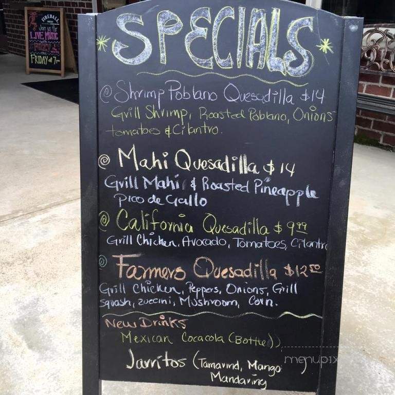 Maria's Cantina - Greensboro, GA menu_pic