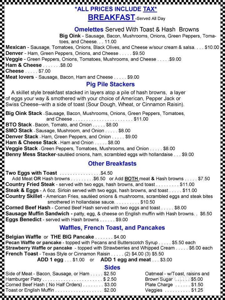Everyday Cafe - Somerset, WI menu_pic