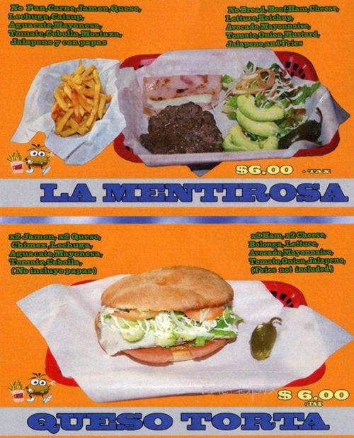 Hamburguesas Don Jesus - Denver, CO menu_pic