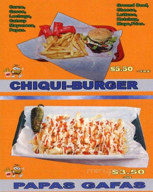 Hamburguesas Don Jesus - Denver, CO menu_pic