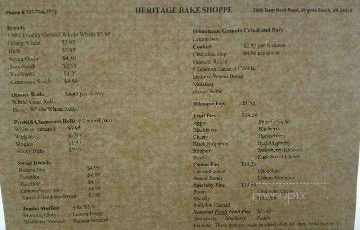 /251012972/Heritage-Amish-Bake-Shoppe-Virginia-Beach-VA - Virginia Beach, VA