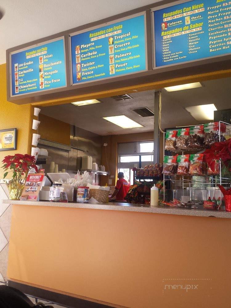 Raspados Cuchis - Brawley, CA menu_pic