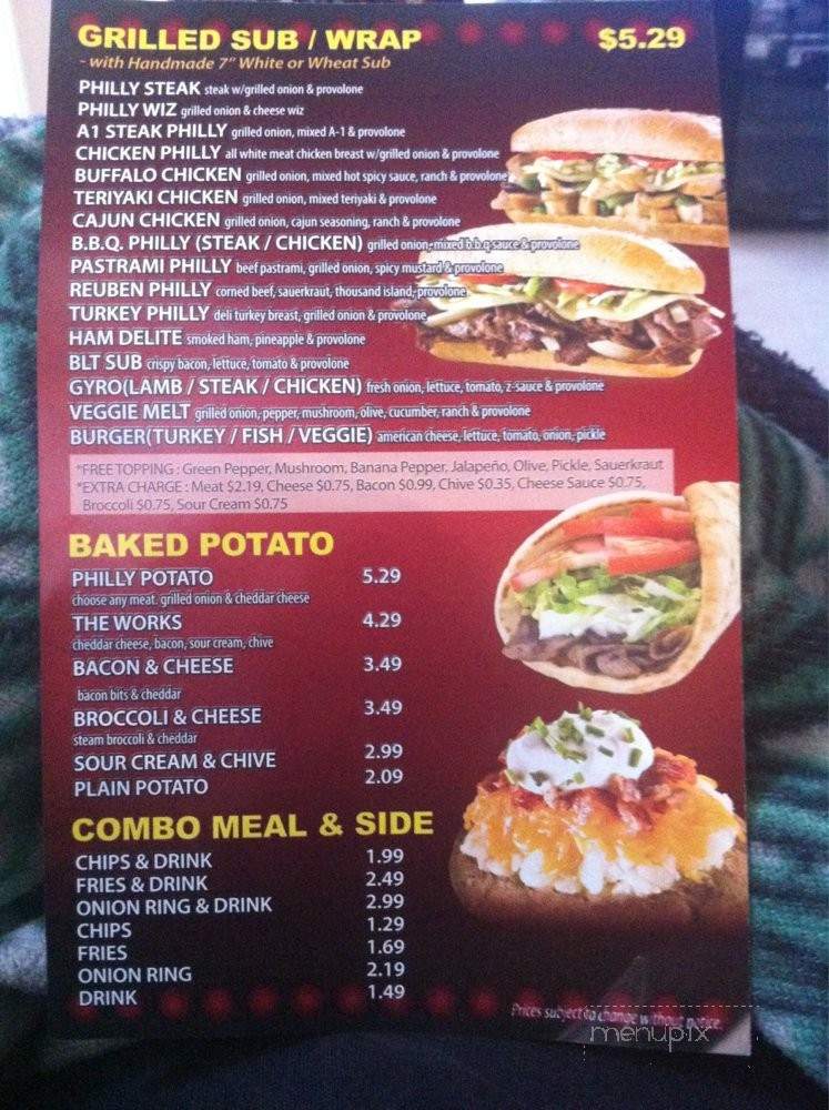 Philly Factory - Alpharetta, GA menu_pic