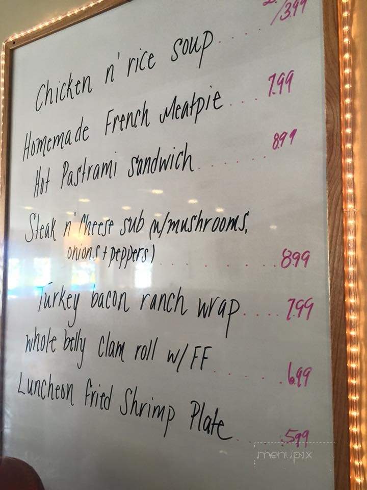 The Phoenix Restaurant - Fairhaven, MA menu_pic