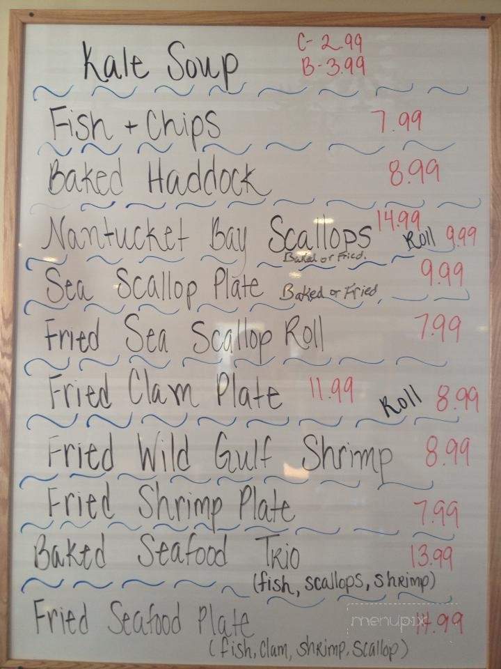 The Phoenix Restaurant - Fairhaven, MA menu_pic