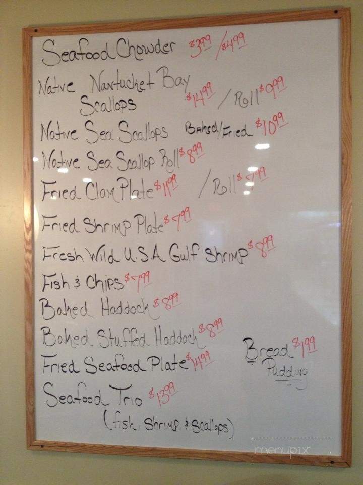 The Phoenix Restaurant - Fairhaven, MA menu_pic