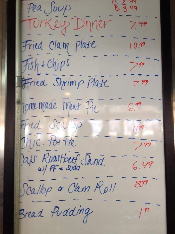 The Phoenix Restaurant - Fairhaven, MA menu_pic