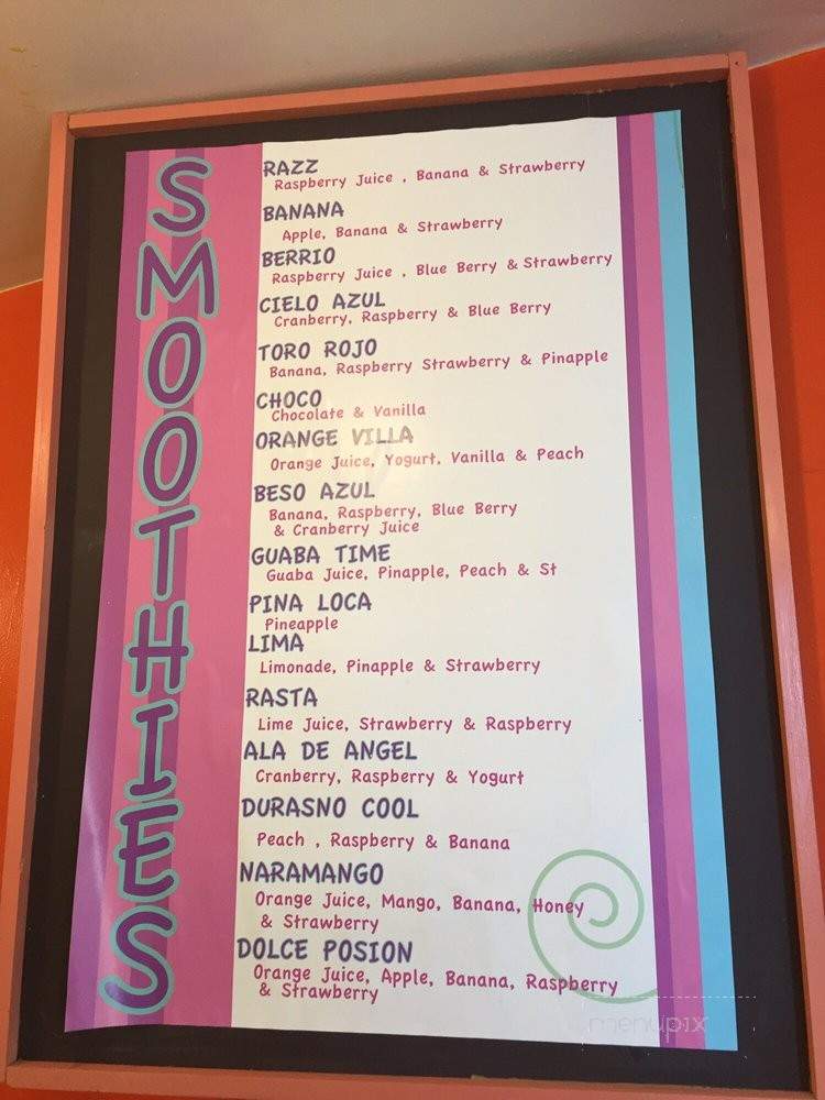 Paleteria Morelia - Reno, NV menu_pic