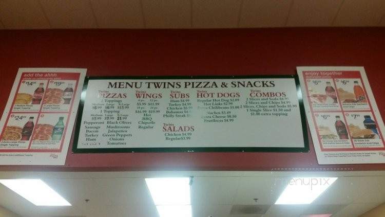 Twin's Pizza And Snacks - Oxnard, CA menu_pic