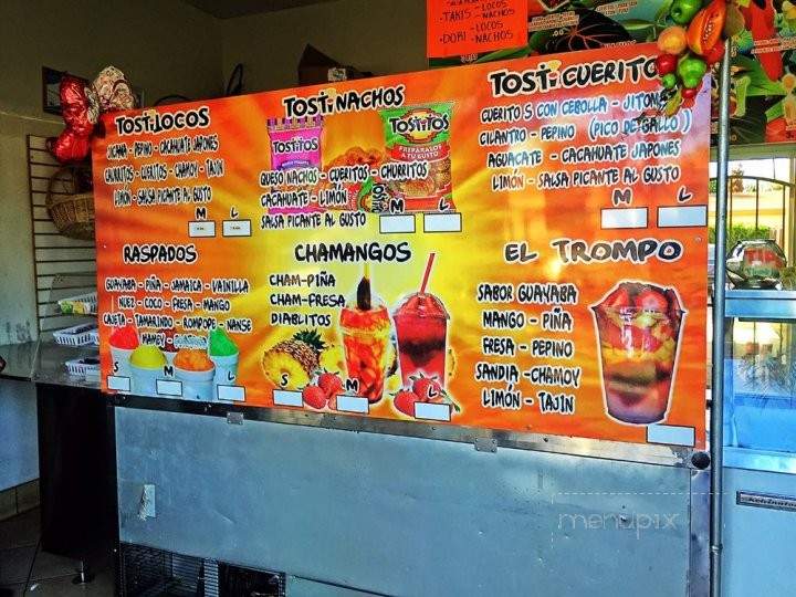 Raspados Guanajal - San Fernando, CA menu_pic
