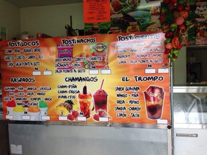 Raspados Guanajal - San Fernando, CA menu_pic