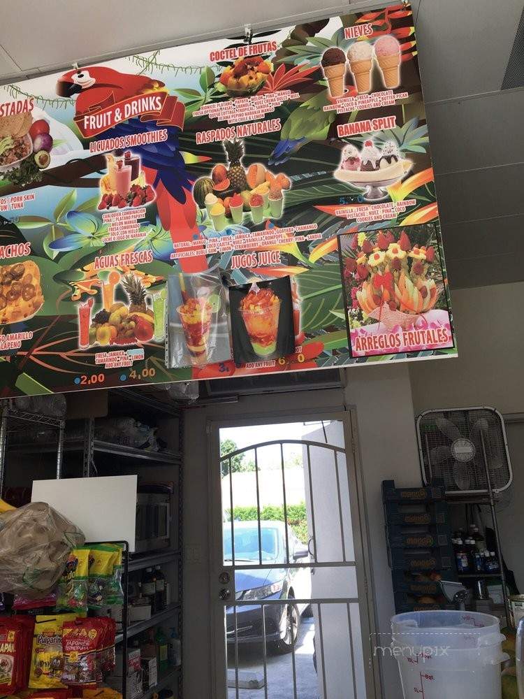 Raspados Guanajal - San Fernando, CA menu_pic