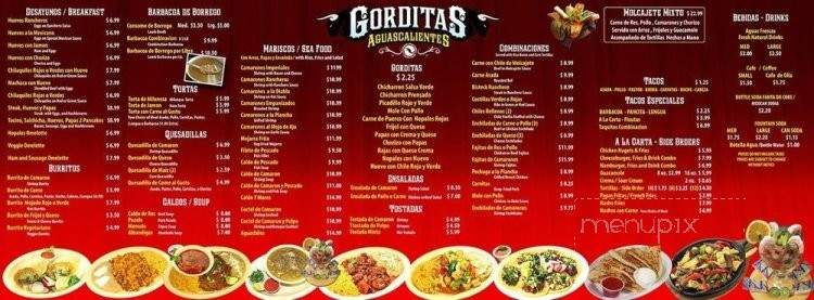Gorditas Aguascalientes - Los Angeles, CA menu_pic