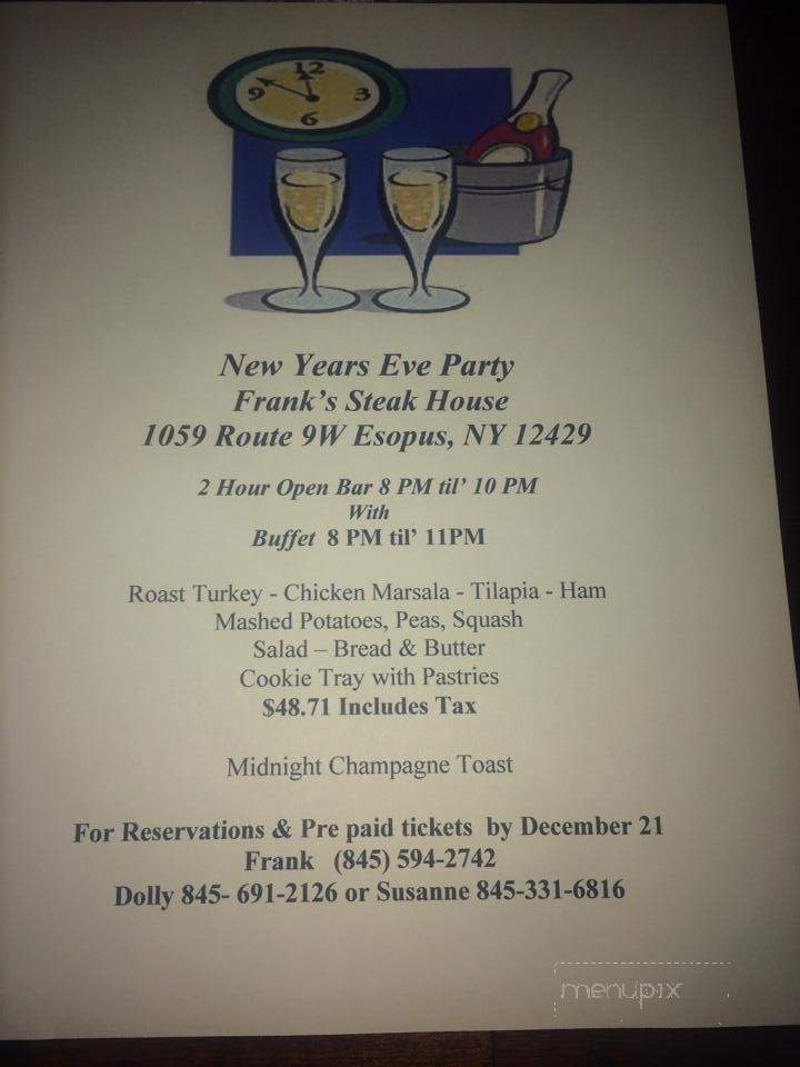 /250333900/Franks-Steak-House-Esopus-NY - Esopus, NY