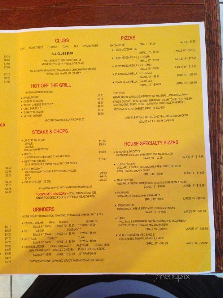 The Gathering Restaurant and Pizza - Killingly, CT menu_pic
