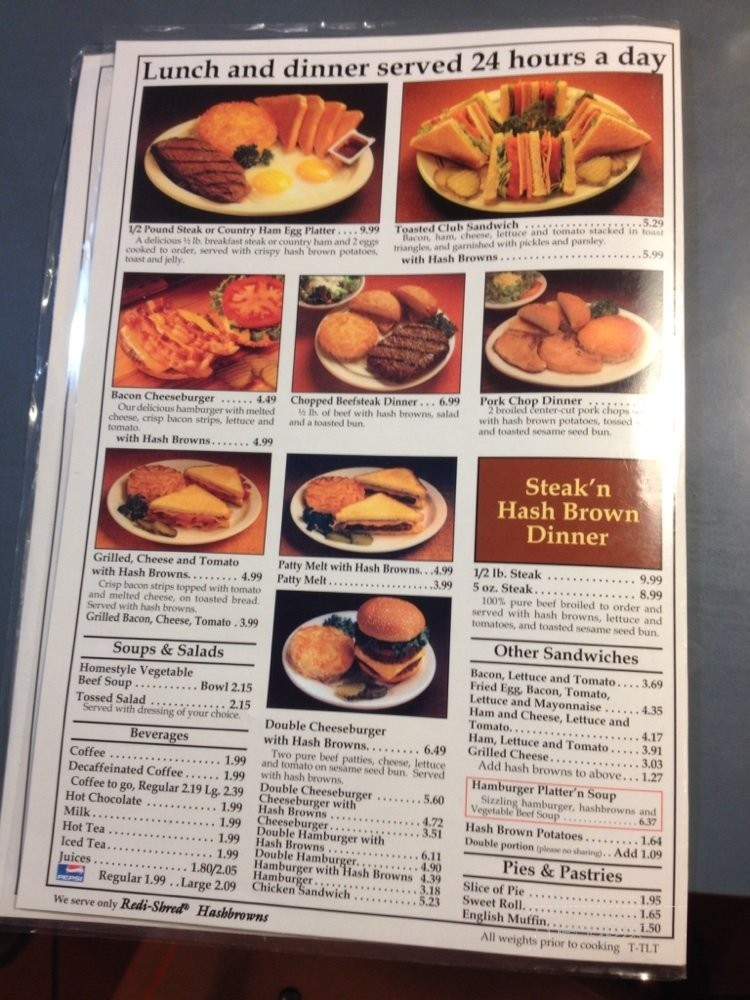 C K's Coffee Shop - Memphis, TN menu_pic
